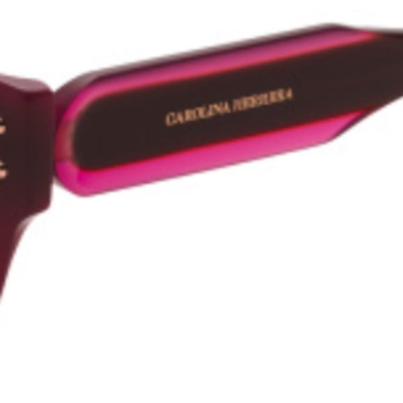 NWT CAROLINA HERRERA Square Sunglasses - Picture 4 of 4